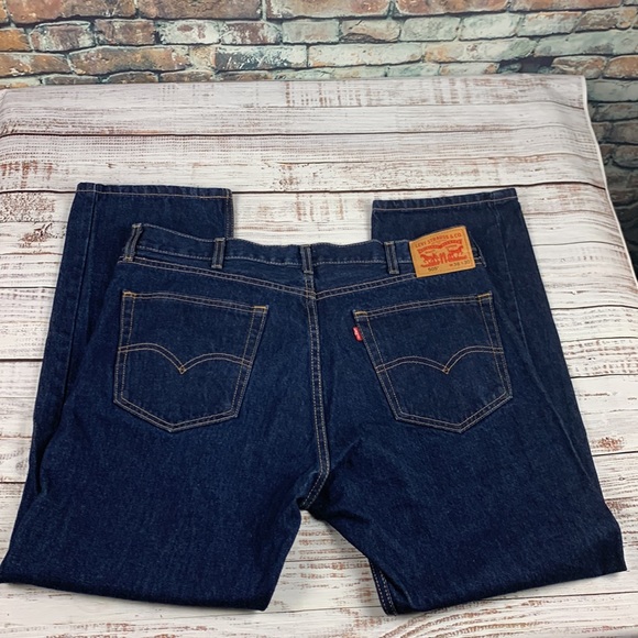 Levi's Other - Levi Strauss “505” Straight leg blue jeans
size 38 x 30